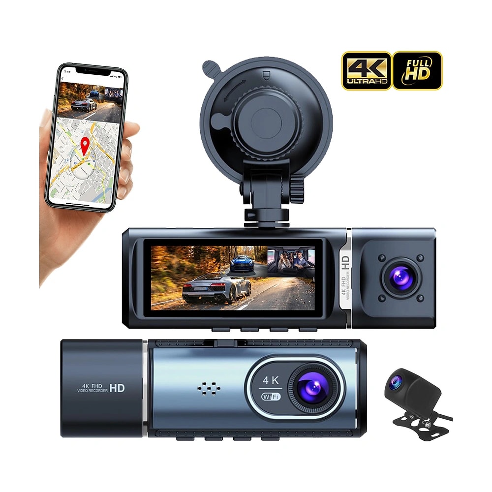 DashCam 4K Trio GPS, vue 5